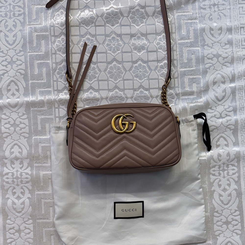 Authentic Gucci Marmont Small Crossbody Bag